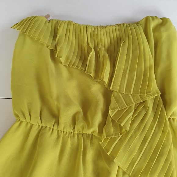 BCBGeneration Pear Strapless Ruffle Dress XS - Picture 4 of 7